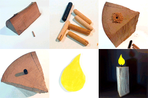 Kerzen-Bastelanleitung